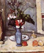 Paul Cezanne Le Vase bleu oil on canvas